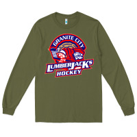 Army Green granite city lumberjacks hockey Long Sleeve Tee - StudioElite