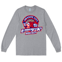 Heather Grey granite city lumberjacks hockey Long Sleeve Tee - StudioElite