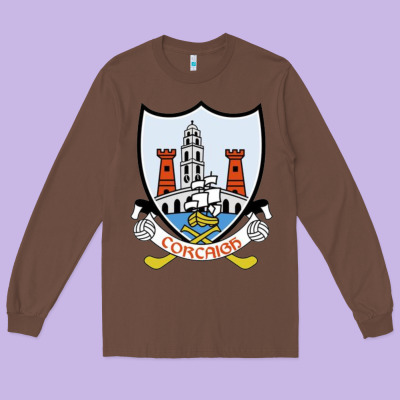 Cork Gaa Classic Long Sleeve Tee Designed By Studioelite