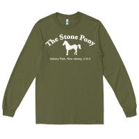 Army Green The Stone Pony Long Sleeve Tee - StudioElite