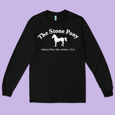 The Stone Pony Long Sleeve Tee Designed By Studioelite
