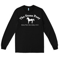 Black The Stone Pony Long Sleeve Tee - StudioElite