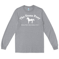 Heather Grey The Stone Pony Long Sleeve Tee - StudioElite