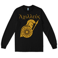 Black achilles son of peleus Long Sleeve Tee - StudioElite