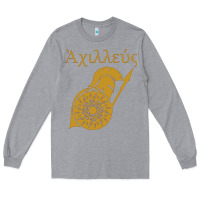 Heather Grey achilles son of peleus Long Sleeve Tee - StudioElite
