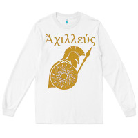 White achilles son of peleus Long Sleeve Tee - StudioElite