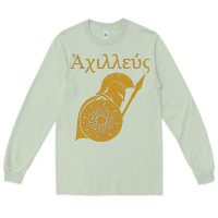 Achilles Son Of Peleus Long Sleeve Tee | Teevron