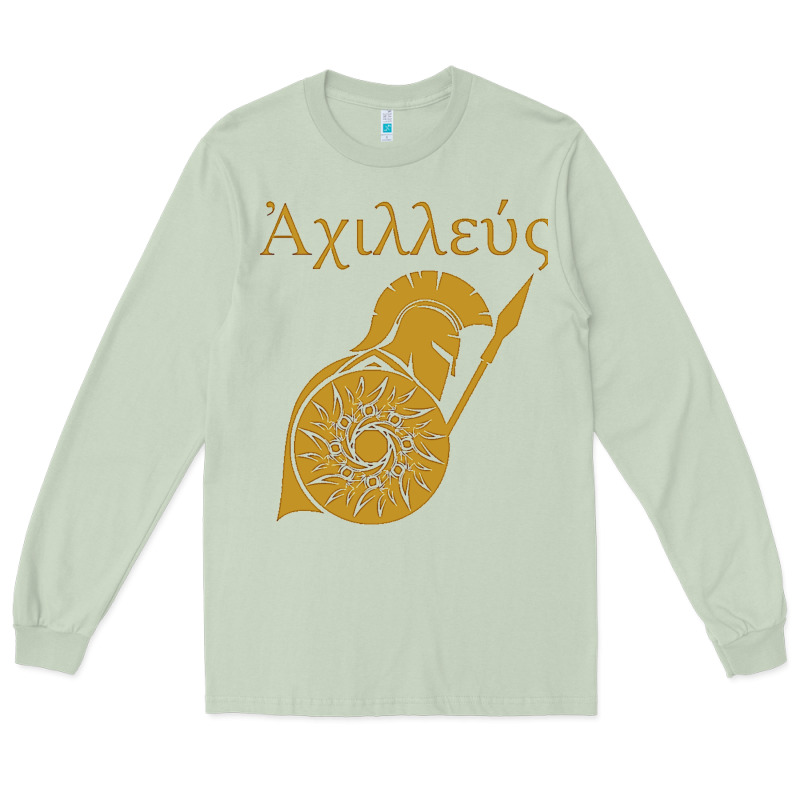 Achilles Son Of Peleus Long Sleeve Tee by StudioElite | Teevron