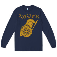 Navy achilles son of peleus Long Sleeve Tee - StudioElite
