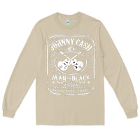 Mushroom johnny cash man in black Long Sleeve Tee - StudioElite