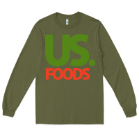 Army Green us foods design Long Sleeve Tee - StudioElite