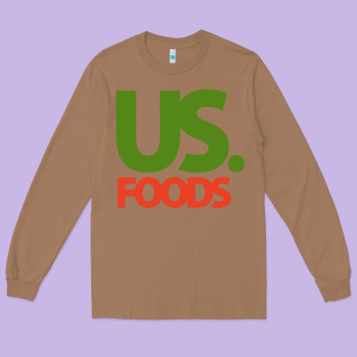 Us Foods Design Long Sleeve Tee Designed By Studioelite