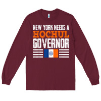 Burgundy new york needs a hochul governor kathy hochul 2022 new york t shirt Long Sleeve Tee - StudioElite