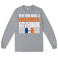 Heather Grey new york needs a hochul governor kathy hochul 2022 new york t shirt Long Sleeve Tee - StudioElite