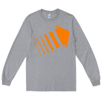 Heather Grey david legion arrow Long Sleeve Tee - StudioElite