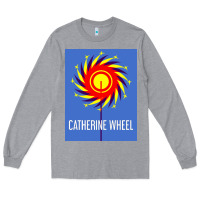 Heather Grey The Essential Design-(Catherine-Wheel) Long Sleeve Tee - StudioElite