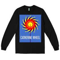 Black The Essential Design-(Catherine-Wheel) Long Sleeve Tee - StudioElite