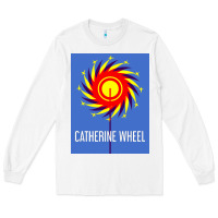 White The Essential Design-(Catherine-Wheel) Long Sleeve Tee - StudioElite