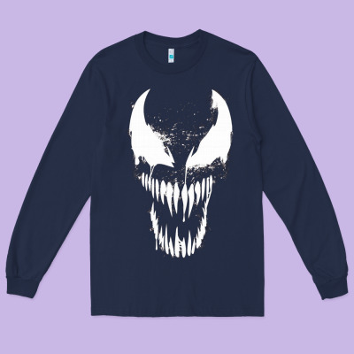 Venom Long Sleeve Tee Designed By Studioelite