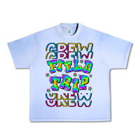 Grape Ice Crew Field Trip Urban Heavy Tee - CowhideDigitalArt
