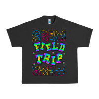 Pigment Black Crew Field Trip Urban Heavy Tee - CowhideDigitalArt