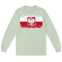Matcha poland polska flag vintage  men women kids  poland t shirt Long Sleeve Tee - StudioElite