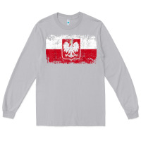 Moon Dust poland polska flag vintage  men women kids  poland t shirt Long Sleeve Tee - StudioElite