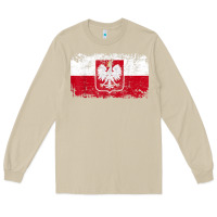 Mushroom poland polska flag vintage  men women kids  poland t shirt Long Sleeve Tee - StudioElite