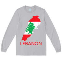 Moon Dust Lebanon Flag Cedar Tree Beirut Lebanese Arabic Arab Islam Long Sleeve Tee - StudioElite