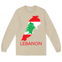 Mushroom Lebanon Flag Cedar Tree Beirut Lebanese Arabic Arab Islam Long Sleeve Tee - StudioElite