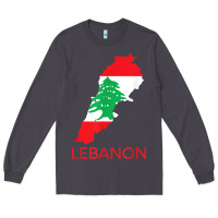 Smoke Lebanon Flag Cedar Tree Beirut Lebanese Arabic Arab Islam Long Sleeve Tee - StudioElite