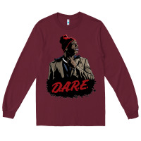 Burgundy Tyrone Biggums Dare 2 Long Sleeve Tee - StudioElite