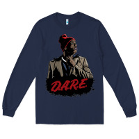 Navy Tyrone Biggums Dare 2 Long Sleeve Tee - StudioElite