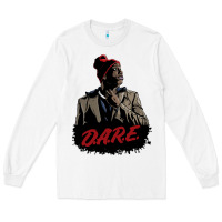 White Tyrone Biggums Dare 2 Long Sleeve Tee - StudioElite