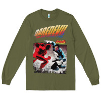 Army Green dare devil Long Sleeve Tee - StudioElite