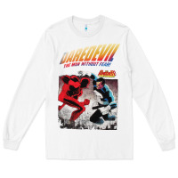 White dare devil Long Sleeve Tee - StudioElite