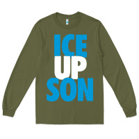Army Green ice up son Long Sleeve Tee - StudioElite