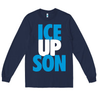 Navy ice up son Long Sleeve Tee - StudioElite