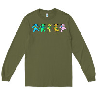 Army Green jerry's designer bears Long Sleeve Tee - StudioElite