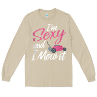 Mushroom i'm sexy and i mow it funny mow pun tank top Long Sleeve Tee - StudioElite