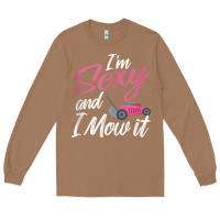 Toasted Coconut i'm sexy and i mow it funny mow pun tank top Long Sleeve Tee - StudioElite