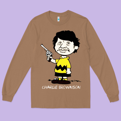 Charlie Brownson Long Sleeve Tee Designed By Studioelite