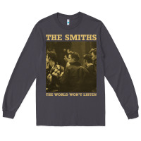Smoke the smiths the world won't listen gift men women Long Sleeve Tee - StudioElite