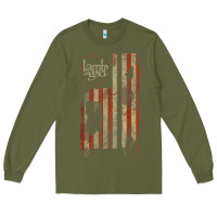 Army Green lamb of god, pure american metal flag Long Sleeve Tee - StudioElite
