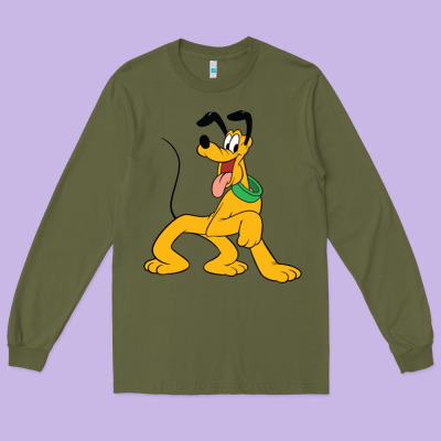 Pluto Long Sleeve Tee Designed By Studioelite