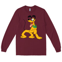 Burgundy pluto Long Sleeve Tee - StudioElite