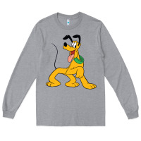 Heather Grey pluto Long Sleeve Tee - StudioElite