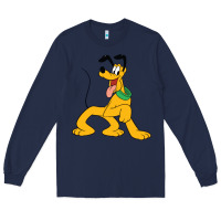Navy pluto Long Sleeve Tee - StudioElite