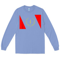 Colony Blue african american heritage flag 1967 black history copy Long Sleeve Tee - StudioElite