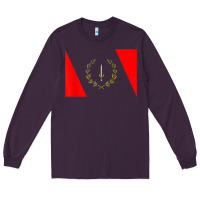 Plum african american heritage flag 1967 black history copy Long Sleeve Tee - StudioElite